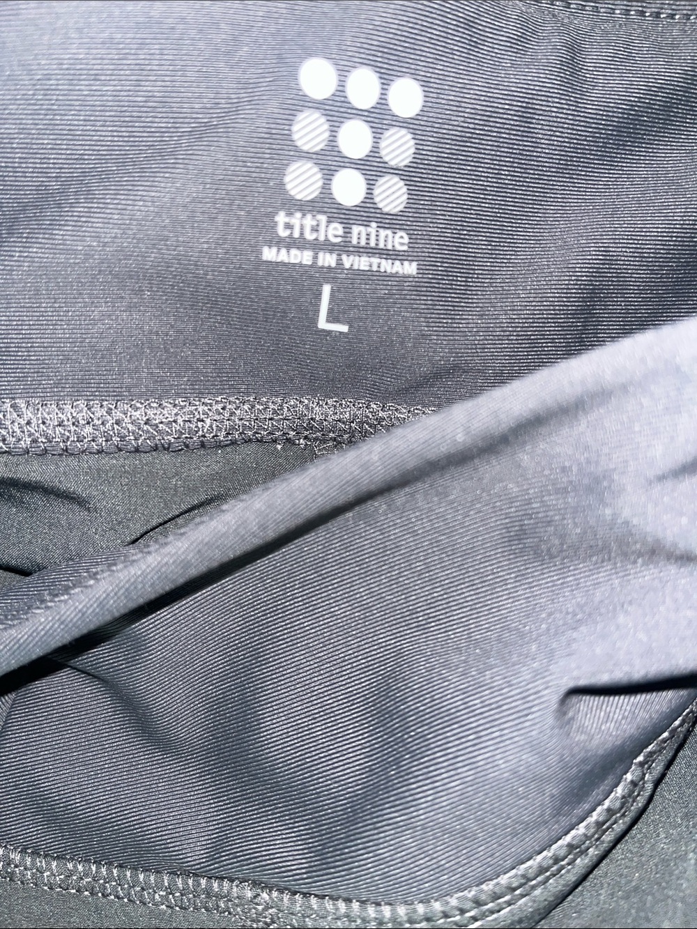 WOMENS LARGE TITLE NINE ORIGINAL ANTI RUN 5” NIMBLENE SHORTS - Picture 8 of 10